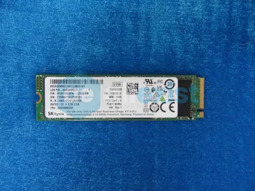 SSD  512G SK Hynix 512G M.2 2280 PCIe3x4 5SS0W86209  3