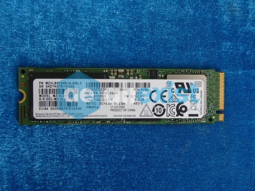 SSD Samsung MZ-VLB512B 512  M.2 PCIe PM981