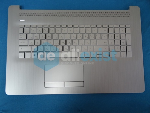 Топкейс с клавиатурой и тачпадом для ноутбука HP 17-by HP 17-ca L92785-251 фото 2