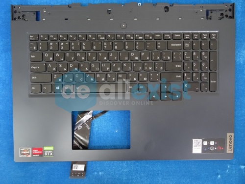Топкейс с клавиатурой и тачпадом для ноутбука Lenovo Legion 5-17ACH6 5CB1D01929 фото 2