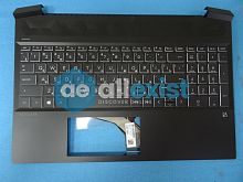 Топкейс с клавиатурой для ноутбука HP Pavilion Gaming 15-EC L77550-251