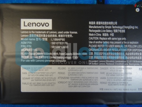  L18M4P90   Lenovo ThinkPad L13 Gen 2 L13 Yoga Gen 2 L13 Gen 2L13 Yoga Gen 2 5B10W13933  4