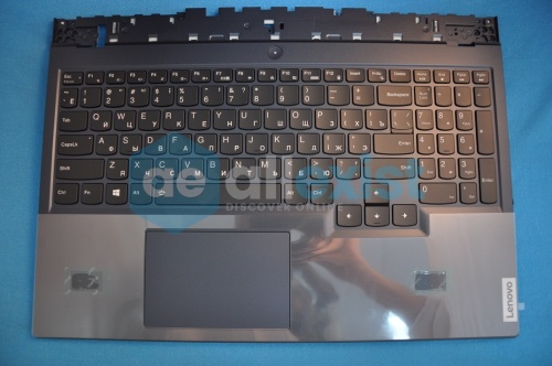 Топкейс с клавиатурой и с тачпадом для ноутбука Lenovo Legion 5 15ACH6 5CB1C93083 фото 2
