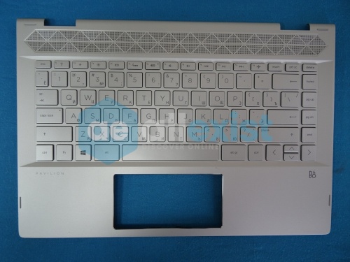 Топкейс с клавиатурой для ноутбука HP Pavilion x360 14-dd 14-CD L18953-251 фото 2