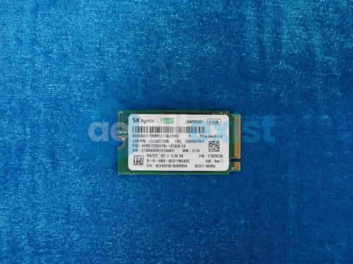 SSD диск 512G M.2 PCIe 2242 SK HYNIX 5SS0V27611 фото 2