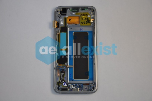 Дисплей для Samsung G935F Galaxy S7 Edge в сборе с тачскрином (сенсором), черный, оригинал GH97-18533A фото 2