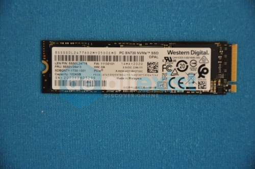 SSD SSSL024776 Western Digital 1TB 2 2280 PCIe3x4 WD OPAL  5SS0V26413  2