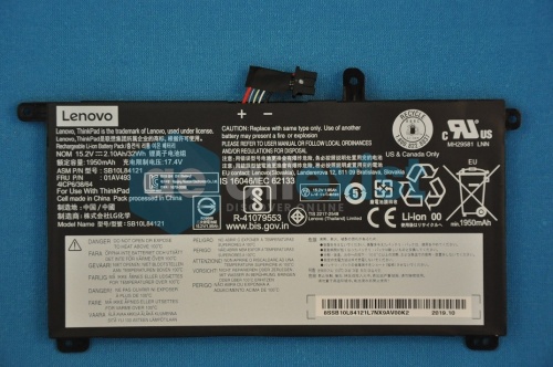  SB10L84121   Lenovo ThinkPad T570 T580 P51S P52S 00UR892  2