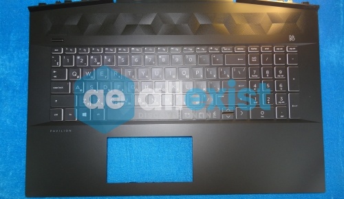 Топкейс с клавиатурой для ноутбука HP Pavilion Gaming 17-cd L61162-251