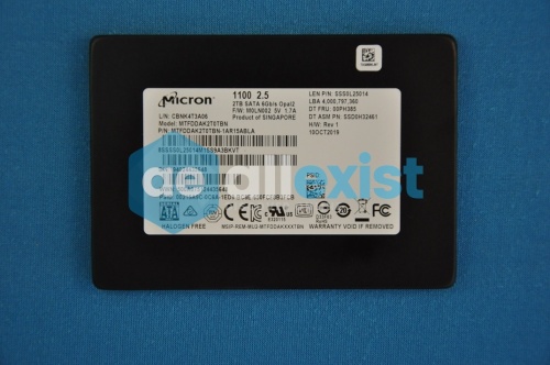 SSD    lenovo 2T Micron 1100 1300 2.5 00PH385 SSS0L25014