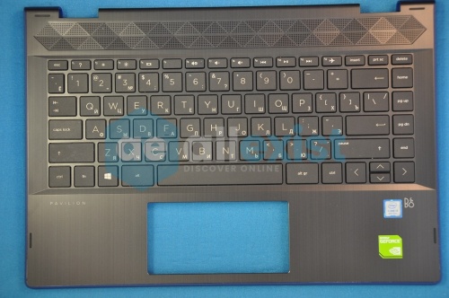 Топкейс с клавиатурой TPN-W131 для ноутбука Pavilion x360 14-cd L18947-251 фото 3