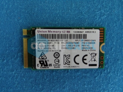 SSD диск 512G UNION MEMORY AM620 512GB M. 2 2242 NVMe SSS0L25190 фото 3
