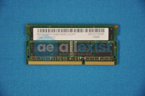     DDR3L 16GB  PC3-12800 1600  03X7015   3