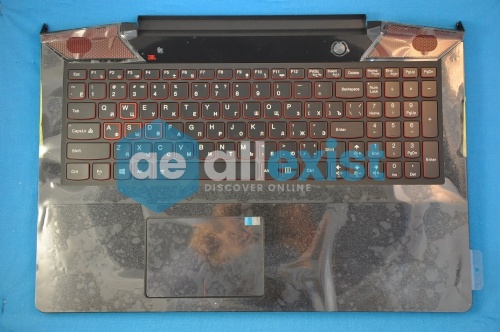 Топкейс с клавиатурой и тачпадом для ноутбука Lenovo Y700-15 5CB0K25556
