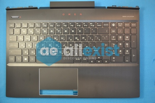 Топкейс с клавиатурой с тачпадом для ноутбука HP Omen 15-dc L32775-251