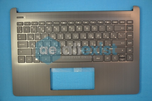 Топкейс с клавиатурой без тачпада для ноутбука HP 14s-dq L61504-251 фото 2