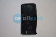 Дисплей для Samsung G935F Galaxy S7 Edge в сборе с тачскрином (сенсором), черный, оригинал GH97-18533A