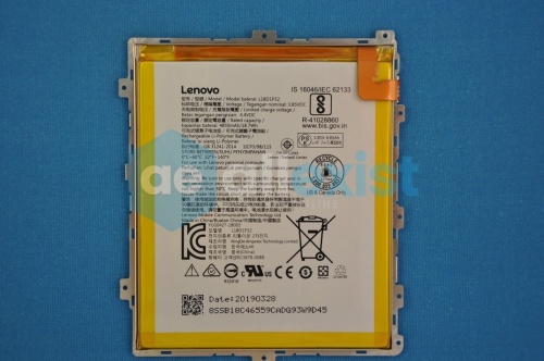 Аккумулятор для планшета Lenovo TB-X505F TB-X605 L18D1P32 5B18C14569 фото 2