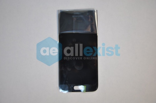 Дисплей для Samsung G930F Galaxy S7 в сборе с тачскрином (сенсором), черный (синий),  GH97-18523A