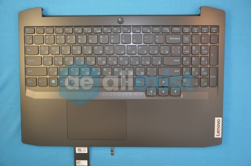 Топкейс с клавиатурой динамиками и тачпадом для ноутбука Lenovo ideapad Gaming 3-15ARH05 5CB0Z33225 фото 3