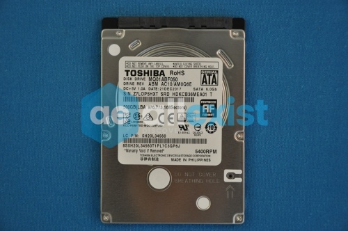   2.5" 500 Gb Toshiba MQ01ABF050 5H20L34560