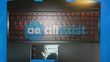 Топкейс с клавиатурой и тачпадом для ноутбука HP Omen 15-DH L61522-251 L57322-251