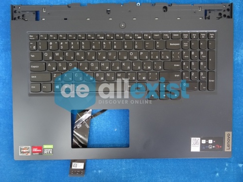 Топкейс с клавиатурой и тачпадом для ноутбука Lenovo Legion 5-17ACH6 5CB1D01929